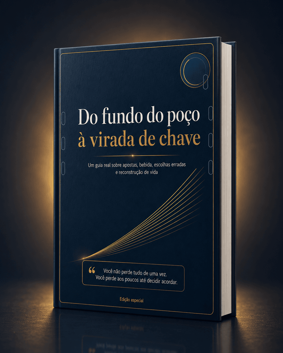 Mockup do e-book Do Fundo do Poço à Virada de Chave